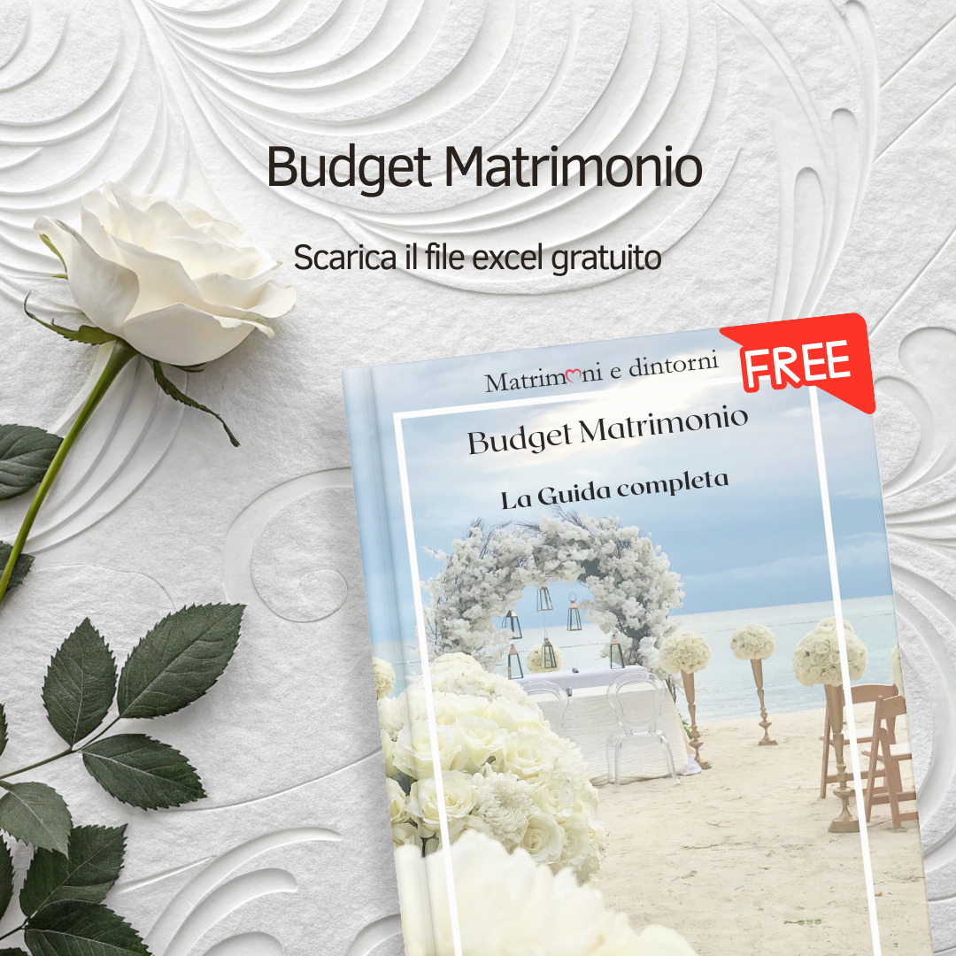 Budget matrimonio: modello Excel gratis da scaricare